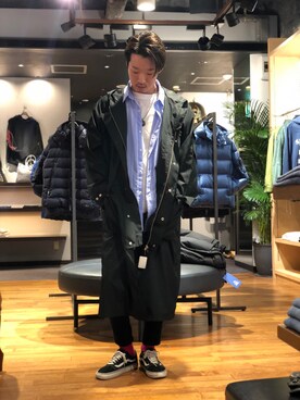 「ストリート服が好き」｜「アイテム（トレンチコート）」を使った、KENTAさん（メンズ・184cm）の秋コーディネート