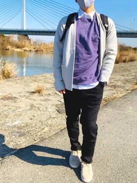 dakuyanさん（メンズ・182cm）の冬コーディネート