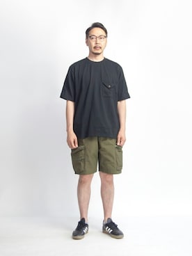 「オーディエンス」｜MARC ARROWS 安岡さん（メンズ・170cm）の夏コーディネート