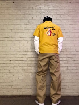 「HYSTERIC GLAMOUR（ヒステリックグラマー）のHYS WHISKY柄 刺繍キャップ（キャップ）」を使った、matsuさん（メンズ・175cm）の冬コーディネート