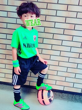 サッカー少年 の人気ファッションコーディネート 髪型 2ブロック Wear