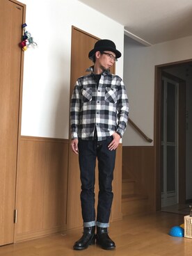 「evil likely」｜toshinobu yamamotoさん（メンズ・168cm）の秋コーディネート