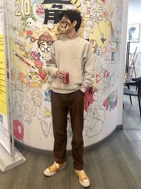 「日系极简」｜「アイテム（その他）」を使った、woosung_dさん（メンズ・175cm）の秋コーディネート