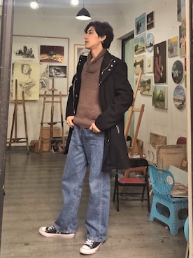 「英国風」｜woosung_dさん（メンズ・175cm）の秋コーディネート