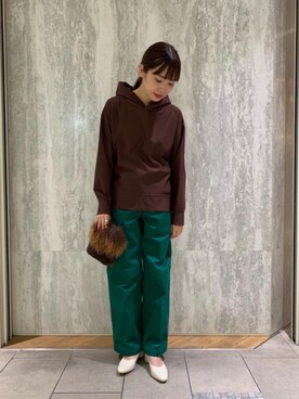 丸岡　愛美さん（レディース・158cm）の秋コーディネート