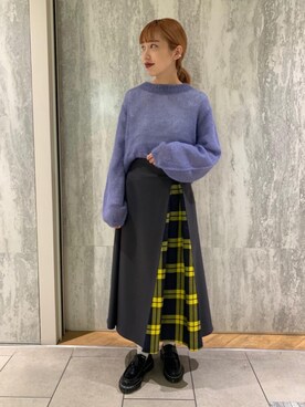丸岡 愛美さん(レディース・158cm)の秋コーディネート