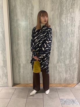 丸岡 愛美さん(レディース・158cm)の冬コーディネート