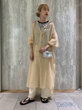 丸岡　愛美さん（レディース・159cm）の夏コーディネート