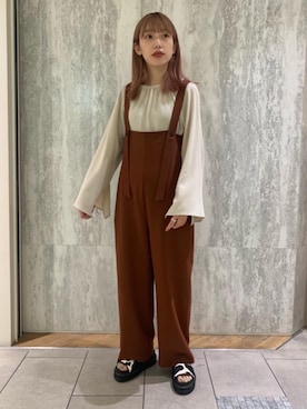 丸岡　愛美さん（レディース・159cm）の夏コーディネート