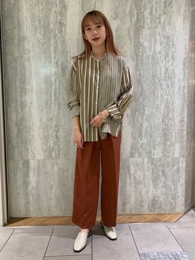 丸岡 愛美さん(レディース・159cm)の夏コーディネート