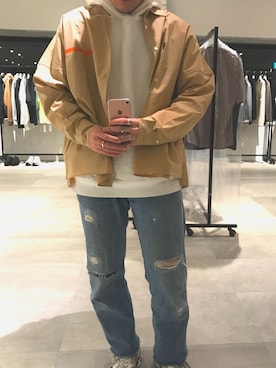 UNITED TOKYO 永瀬 雄太さん（メンズ・163cm）の春コーディネート