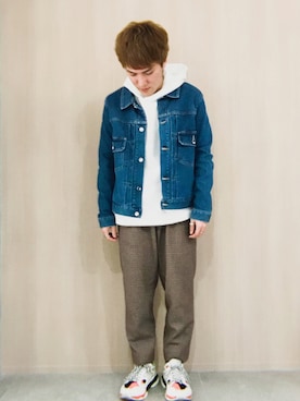 UNITED TOKYO 永瀬 雄太さん（メンズ・163cm）の春コーディネート