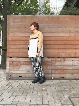 UNITED TOKYO 永瀬 雄太さん（メンズ・163cm）の春コーディネート