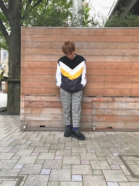 UNITED TOKYO 永瀬 雄太さん（メンズ・163cm）の春コーディネート