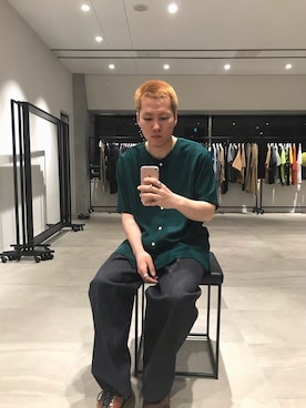 UNITED TOKYO 永瀬 雄太さん（メンズ・163cm）の夏コーディネート