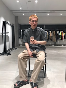 UNITED TOKYO 永瀬 雄太さん（メンズ・163cm）の夏コーディネート