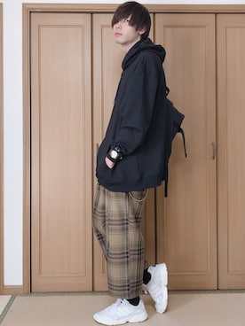 「おしゃれスタ（オシャレスタ）のアイテム」を使った、Ryoさん（メンズ・187cm）の秋コーディネート