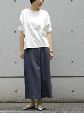 Liesse STAFFさん（レディース・168cm）の夏コーディネート