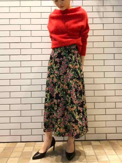 Liesse（リエス）の「ラクーンボートネックプルオーバー（ニット