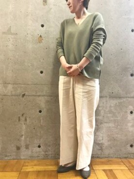 Liesse STAFFさん（レディース・160cm）の冬コーディネート