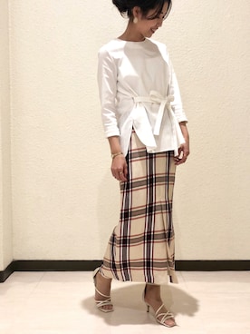 Liesse STAFFさん（レディース・164cm）の冬コーディネート