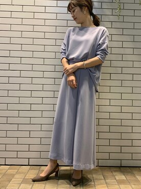 「パステルコーデ」｜Liesse STAFFさん（レディース・158cm）の春コーディネート