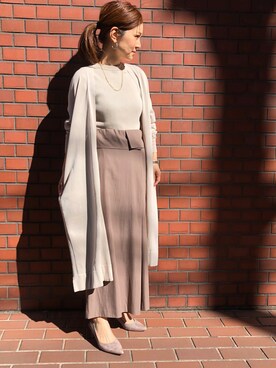 Liesse STAFFさん（レディース・157cm）の春コーディネート