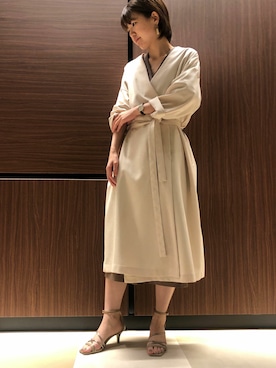 Liesse STAFFさん（レディース・160cm）の春コーディネート