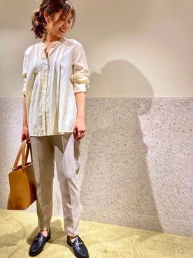 Liesse STAFFさん（レディース・163cm）の春コーディネート