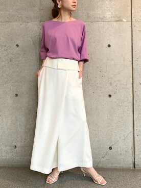 Liesse STAFFさん(レディース・158cm)の春コーディネート