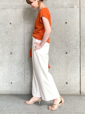 Liesse STAFFさん（レディース・158cm）の春コーディネート