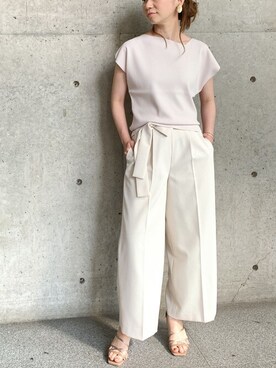 Liesse STAFFさん（レディース・158cm）の春コーディネート