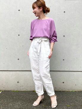 Liesse STAFFさん(レディース・158cm)の夏コーディネート