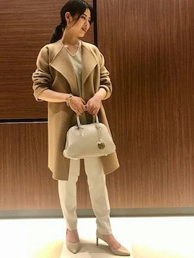 Liesse STAFFさん（レディース・157cm）の秋コーディネート