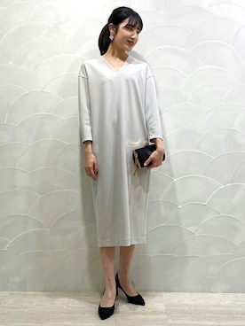 Liesse STAFFさん(レディース・162cm)の冬コーディネート