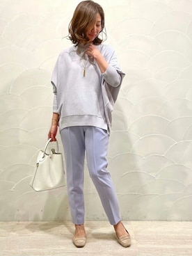 Liesse STAFFさん（レディース・163cm）の冬コーディネート