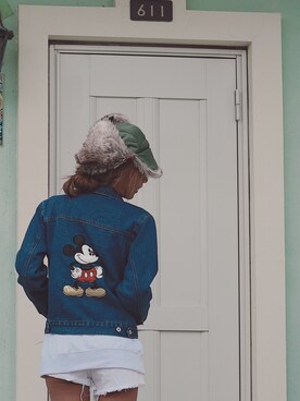 「※ALPHA（アルファ）のアイテム（キャップ）」を使った、Koa/acacia  KAORIさん（レディース・157cm）の秋コーディネート