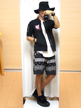 「BellyButton（ベリーボタン）のアイテム」を使った、かいがらさん（メンズ・172cm）の秋コーディネート
