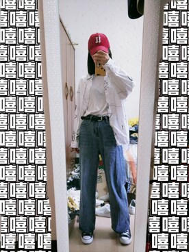 「iT（イット）のアイテム（帽子）」を使った、大李木子Mua·さん（レディース・161cm）の夏コーディネート