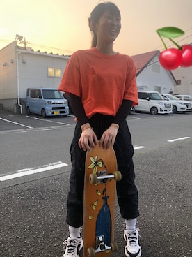 「ACG」｜Yunaさん（レディース・160cm）の春コーディネート