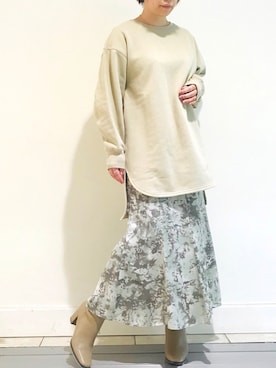 「RIVEDROITE」｜yu_kaさん（レディース・158cm）の冬コーディネート
