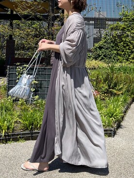 「RIVE DROITE（リヴドロワ）のアイテム（アクセサリー）」を使った、yu_kaさん（レディース・158cm）の春コーディネート