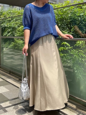 yu_kaさん（レディース・158cm）の夏コーディネート