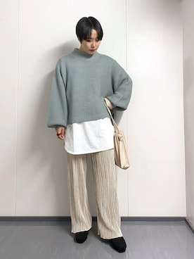 ハルさん（レディース・153cm）の冬コーディネート