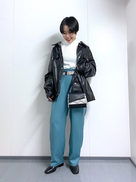 ハルさん（レディース・153cm）の冬コーディネート