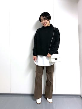 ハルさん（レディース・153cm）の冬コーディネート