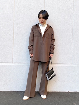 ハルさん（レディース・153cm）の冬コーディネート