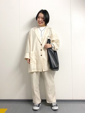 ハルさん（レディース・153cm）の春コーディネート