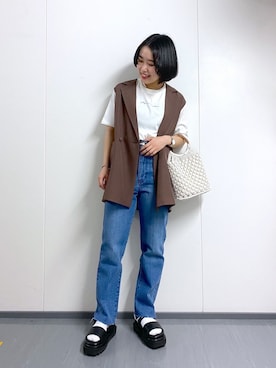 ハルさん（レディース・153cm）の春コーディネート