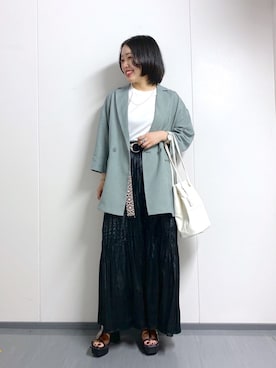 ハルさん（レディース・153cm）の春コーディネート